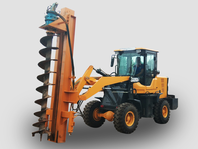 鏟車式打樁機(jī)