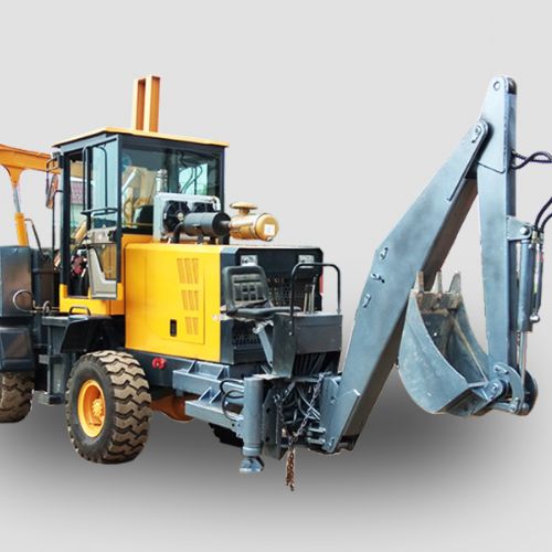 挖打一體護欄樁機