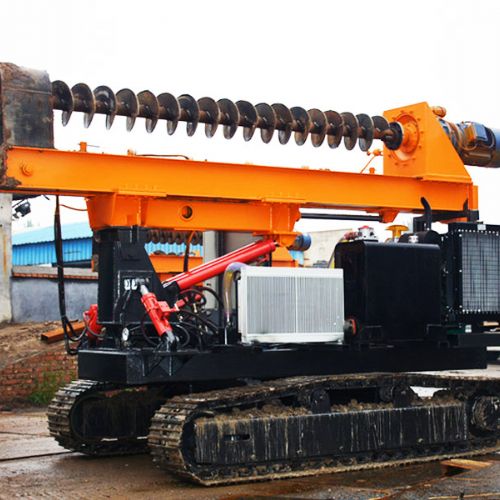 履帶光伏打樁機(jī)