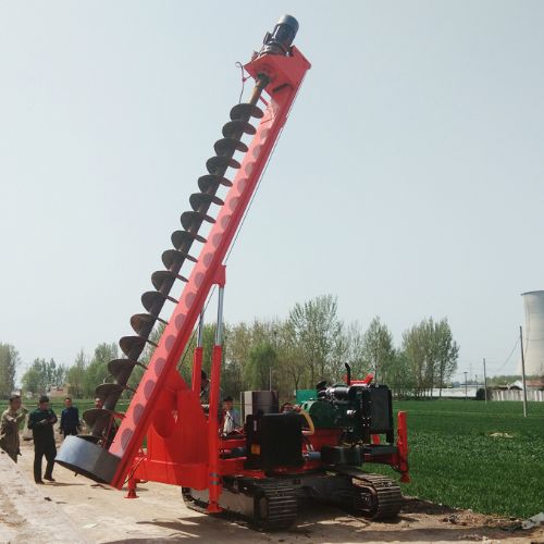 長螺旋打樁機
